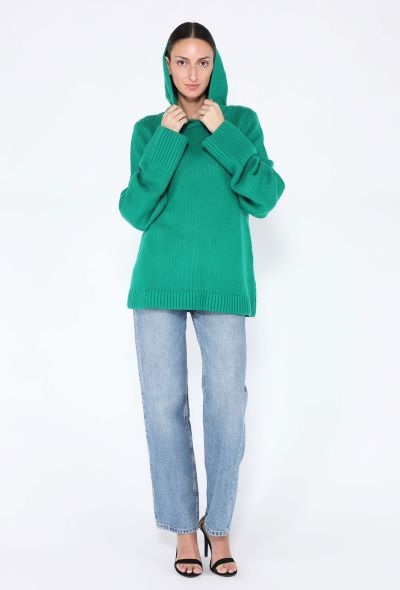 Khaite 2021 Elodie Cashmere Hooded Sweater - 2