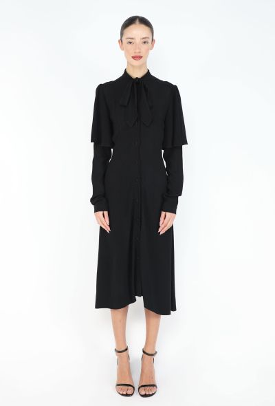 Ossie Clark '70s Angel-Sleeve Crêpe Dress - 2