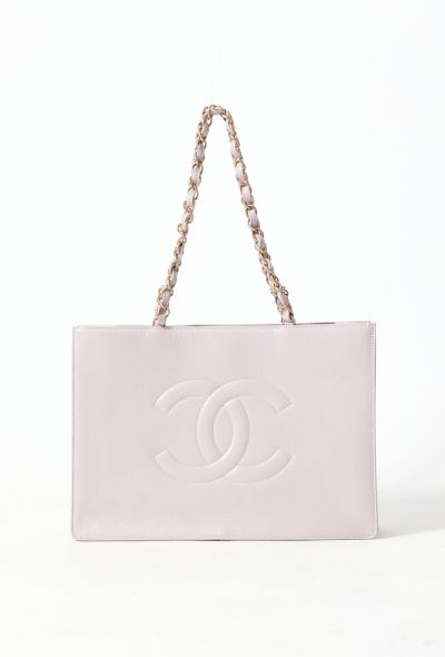 Chanel Lilac Grand Shopping Tote Bag - 1