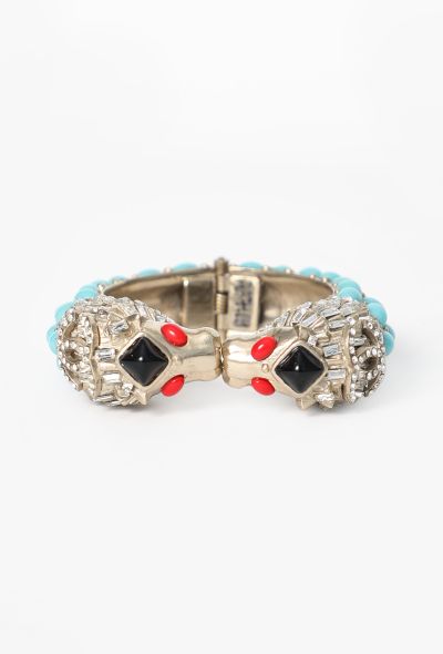 Chanel 2007 Gripoix Lion Cuff - 2