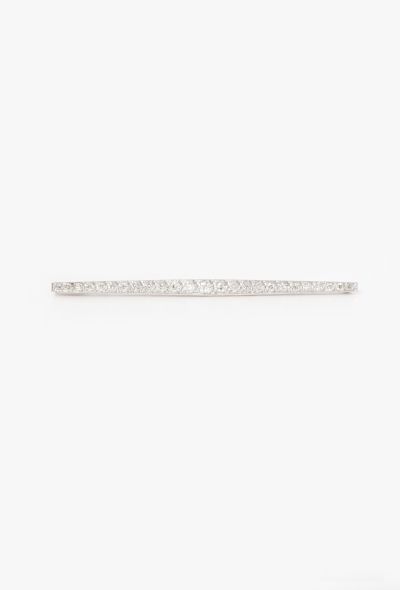 Vintage Fine Jewelry Art Déco 1.60 Carats Diamond Barette Brooch - 1 Vintage Fine Jewelry Art Déco 1.60 Carats Diamond Barette Brooch - 1