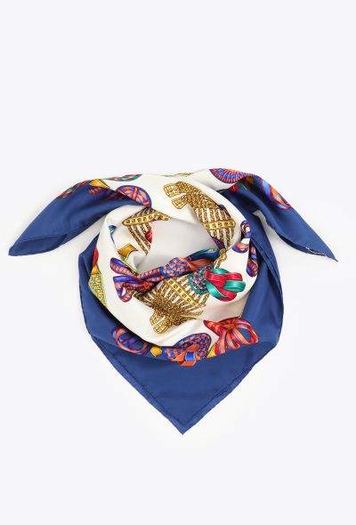 Hermès 1993 ‘Les Rubans du Cheval’ 90cm Silk Carré - 2