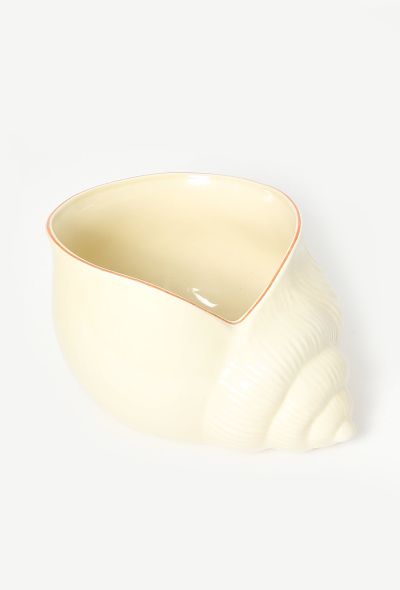 Dior Large 1960s Earthenware Shell Vase - 2 Dior Large 1960s Earthenware Shell Vase - 2