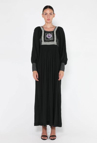 Bohemian Prairie Dress, 1970s - 1