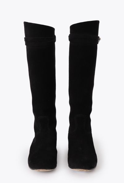 Hermès Jumping Suede Riding Boots - 2