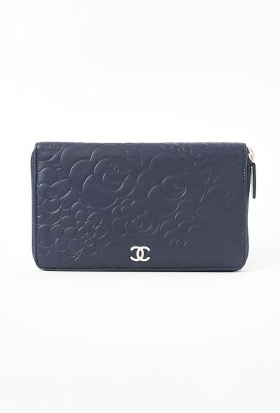 Chanel Camelia Zipped Wallet - 1