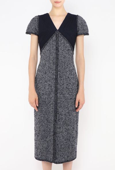 Chanel Iridescent Tonal Tweed Dress - 2 Chanel Iridescent Tonal Tweed Dress - 2