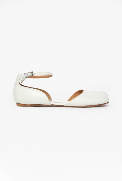 Maison Margiela Leather Tabi Flats - 1