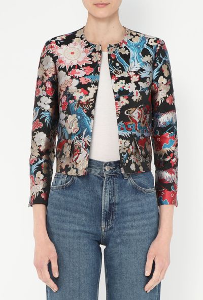 Dior 2022 Brocade Silk Jacket - 1