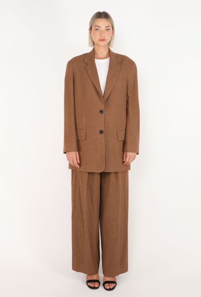 The Row Stonna Felted Cashmere Suit, 2022 - 1