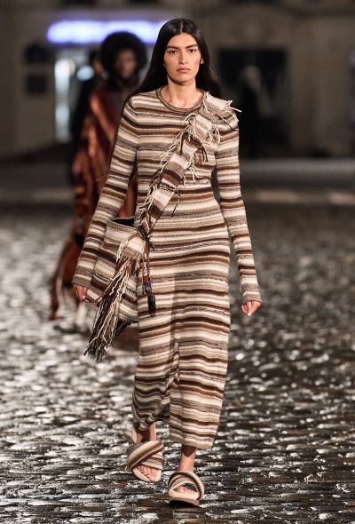 Chloé F/W 2021 Cashmere Knit Maxi Dress - 2