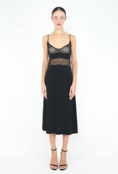 Azzaro '70s Embellished Slip Dress - 1