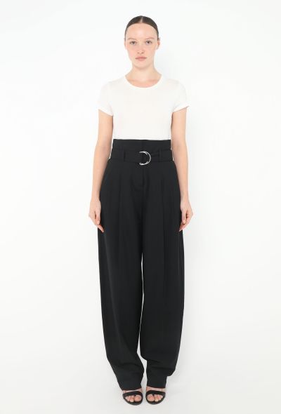 Céline Resort 2014 Belted Trousers - 1 Céline Resort 2014 Belted Trousers - 1