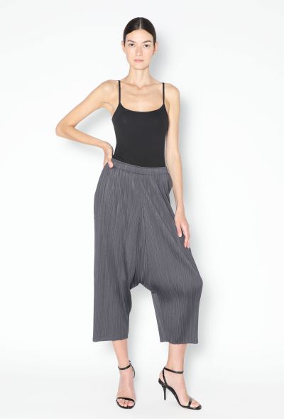 Issey Miyake Pleats Please Cropped Harem Pants - 1 Issey Miyake Pleats Please Cropped Harem Pants - 1