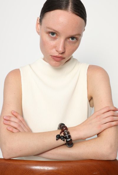 Vintage Fine Jewelry Silver Coins, Agate & Turquoise Bracelet - 2 Vintage Fine Jewelry Silver Coins, Agate & Turquoise Bracelet - 2