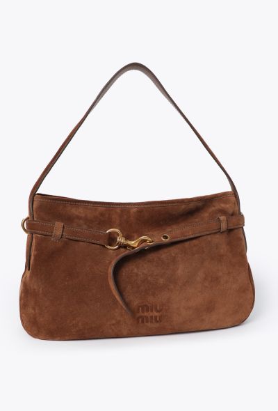 Miu Miu 2025 Aventure Suede Bag - 2 Miu Miu 2025 Aventure Suede Bag - 2