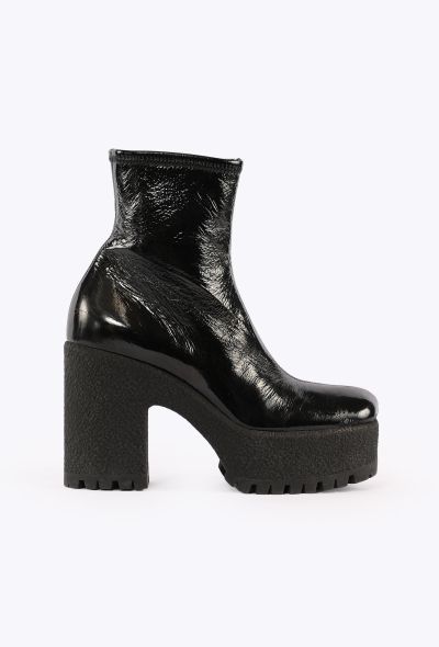 Miu Miu Patent Leather Platform Boots, 2021 - 1