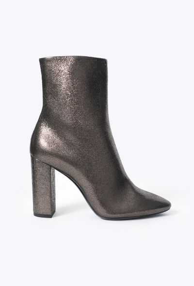 Saint Laurent Metallic Chelsea Boots - 1