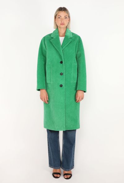 Prada Corduroy Oversized Coat, F/W 2021 - 1
