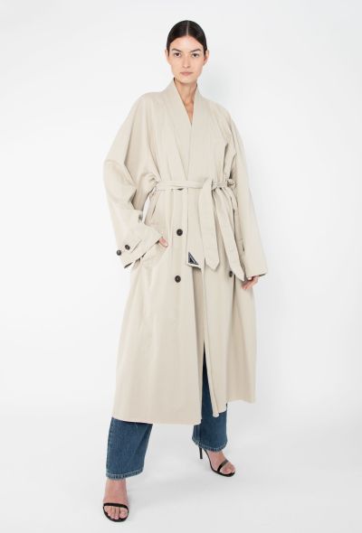 Balenciaga Pre-Fall 2019 Oversized Judo Trench - 1