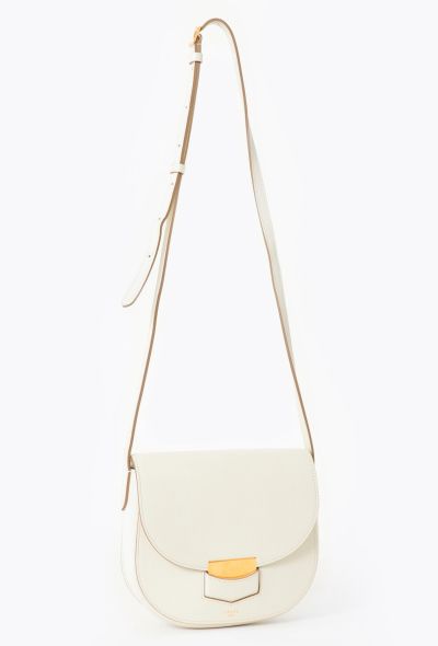 Céline White Small Trotteur Bag - 2 Céline White Small Trotteur Bag - 2