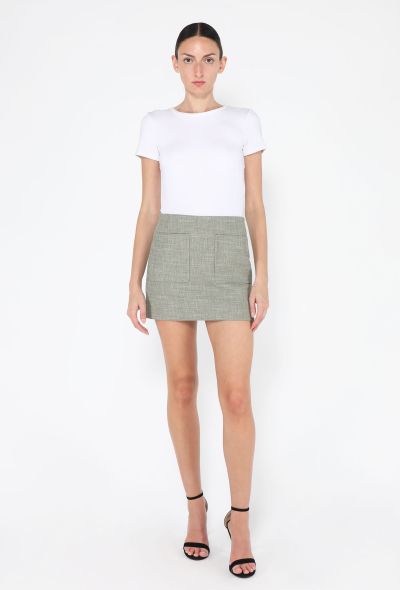 Bottega Veneta Melange Mini Skirt, Resort 2025 - 1