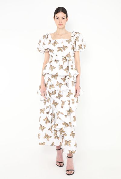 Rodarte F/W 2019 Ruffled Butterfly Ensemble - 1