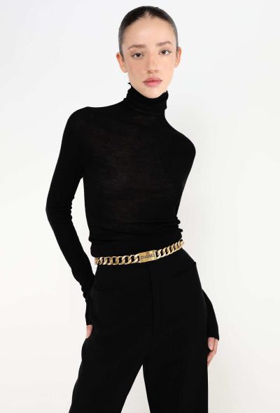 Chanel RARE Early '90s ID Chainlink Belt - 2