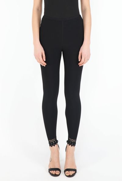 Alaïa Re-Edition '92 Laser-cut Leggings - 2