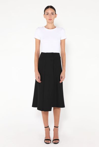 Loro Piana 2025 Alida Embellished Silk Crêpe de Chine Wrap Skirt - 2