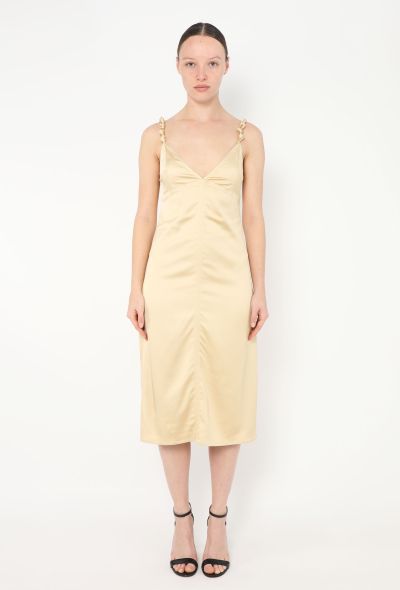 Bottega Veneta 2019 Silk Charmeuse Dress - 1 Bottega Veneta 2019 Silk Charmeuse Dress - 1
