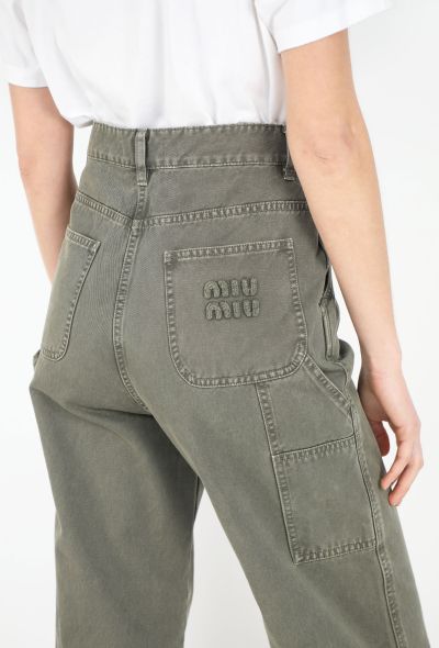 Miu Miu 2024 Denim Carpenter Jeans - 1