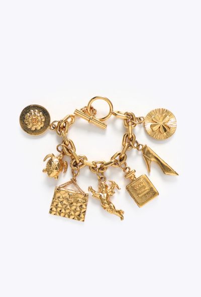 Chanel COLLECTOR 1986 Emblem Charm Bracelet - 1