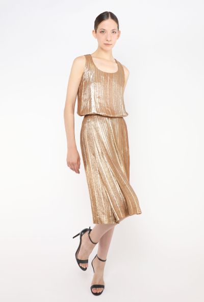Chloé Vintage Lamé Skirt Ensemble - 1 Chloé Vintage Lamé Skirt Ensemble - 1