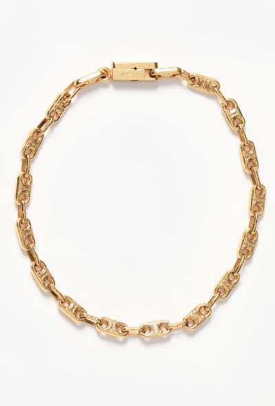 Céline Vintage Triomphe Chainlink Choker - 1 Céline Vintage Triomphe Chainlink Choker - 1