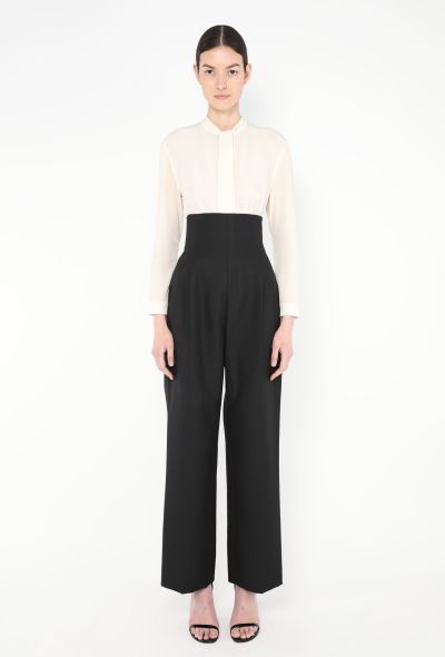 Alaïa High-Waisted Corset Trousers - 1 Alaïa High-Waisted Corset Trousers - 1