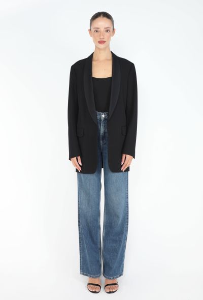 Dries Van Noten Oversized Smoking Shawl Blazer - 2