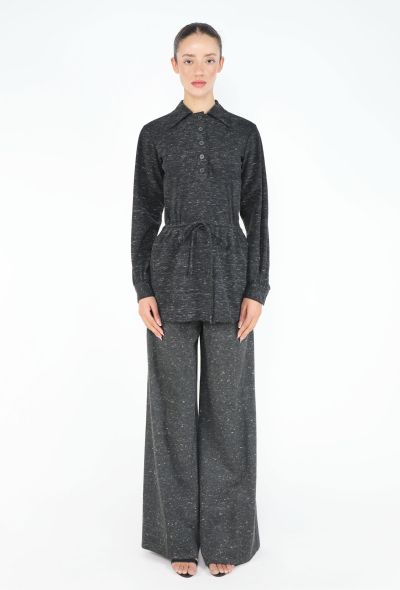 Saint Laurent CAMPAIGN F/W 1975 Jersey Tunic Ensemble - 1