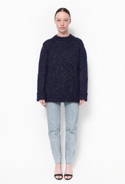 Céline Alpaca Knit Sweater - 2