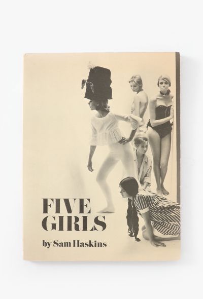 Vintage Books 1969 Five Girls by Sam Haskins Book - 1 Vintage Books 1969 Five Girls by Sam Haskins Book - 1