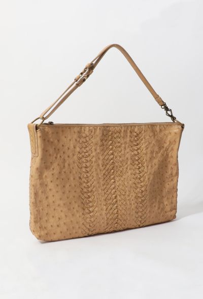 Bottega Veneta Ostrich Tote Bag - 2 Bottega Veneta Ostrich Tote Bag - 2