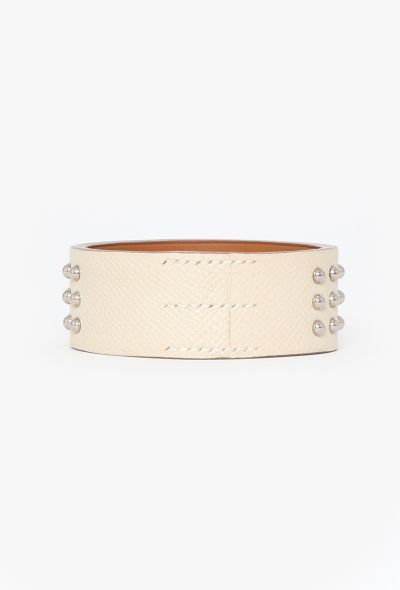 Hermès 2016 Nomade Studded Epsom Bracelet - 2 Hermès 2016 Nomade Studded Epsom Bracelet - 2