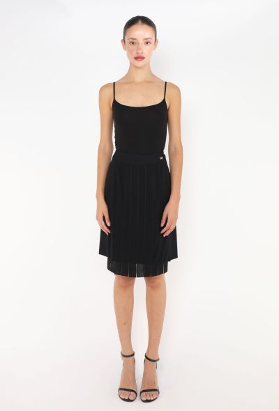 Chanel 2012 Pleated 'CC' Skirt - 1