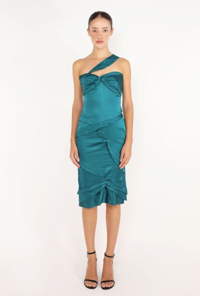 Gucci Ruffled Silk Charmeuse Dress, 2005 - 2