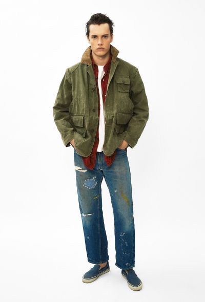 Men's Vintage 1930s Red Head Canvas Hunting Jacket - 1 Men's Vintage 1930s Red Head Canvas Hunting Jacket - 1