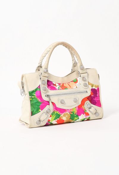 Balenciaga Floral Classic City Shoulder Bag - 2