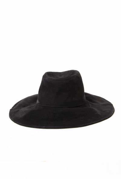                                         Costume National Suede Floppy Hat -1