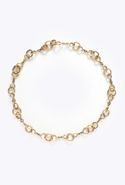 Chanel Vintage Hammered Chain Sautoir - 2