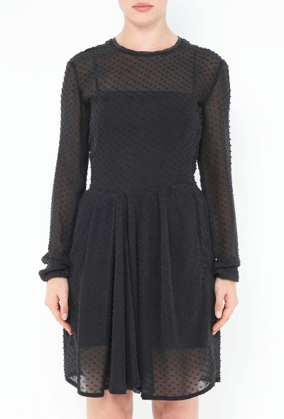 Balenciaga Swiss Knot Silk Dress - 2