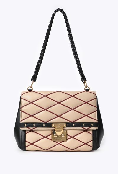 Louis Vuitton Malletage Quilted Flap Bag - 1